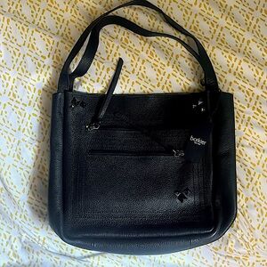 *NWT* BOTKIER LEATHER TOTE W/ADDED ACCENTS